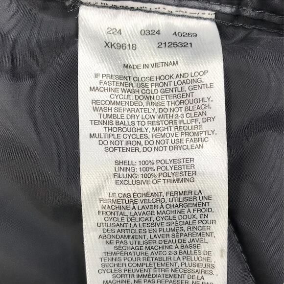 COLUMBIA Karis Gal Full Length Long Parka Coat-Jacket Women L Black Everyday EUC - Picture 11 of 13